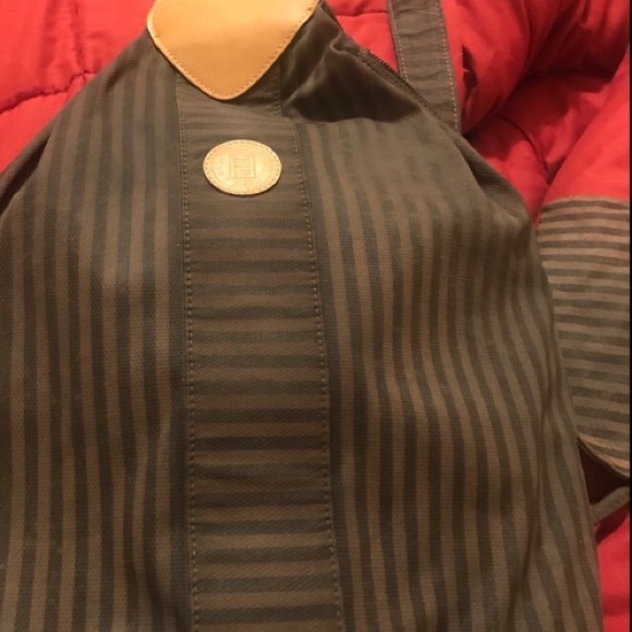 FENDI penguin stripe backpack sling - Picture 2 of 7